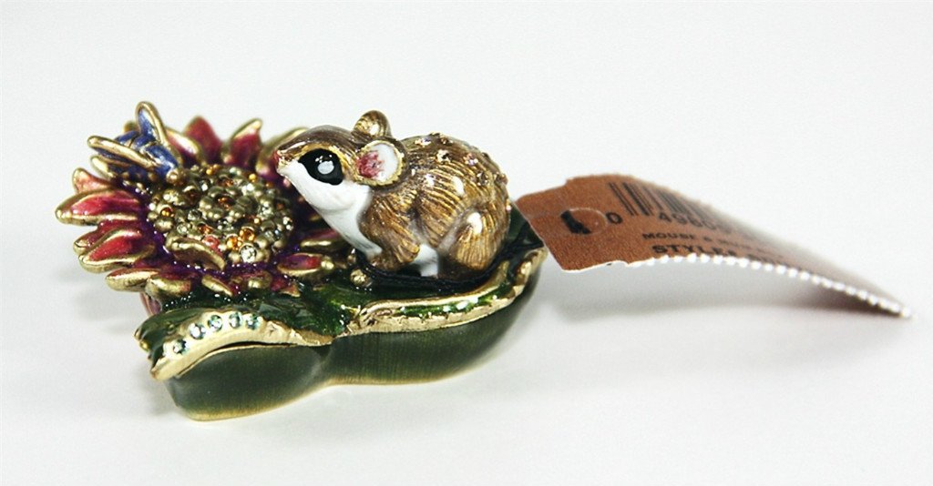 Jay Strongwater MOUSE & MUM TRINKET BOX : Amazon.co.uk: Home & Kitchen