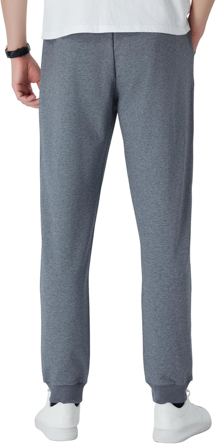 Idtswch 32/34/36/38/40 Long Inseam Men's Tall Sweatpants Joggers Regular Fit Workout Pants for Tall Men - Image 2