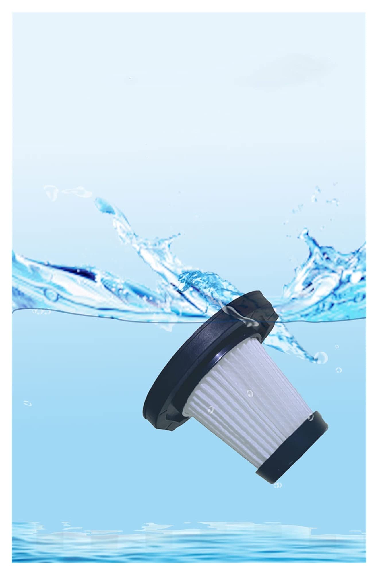 掃除機交換用フィルター2個、Baseus対応、A3ハンドヘルド掃除機スペア