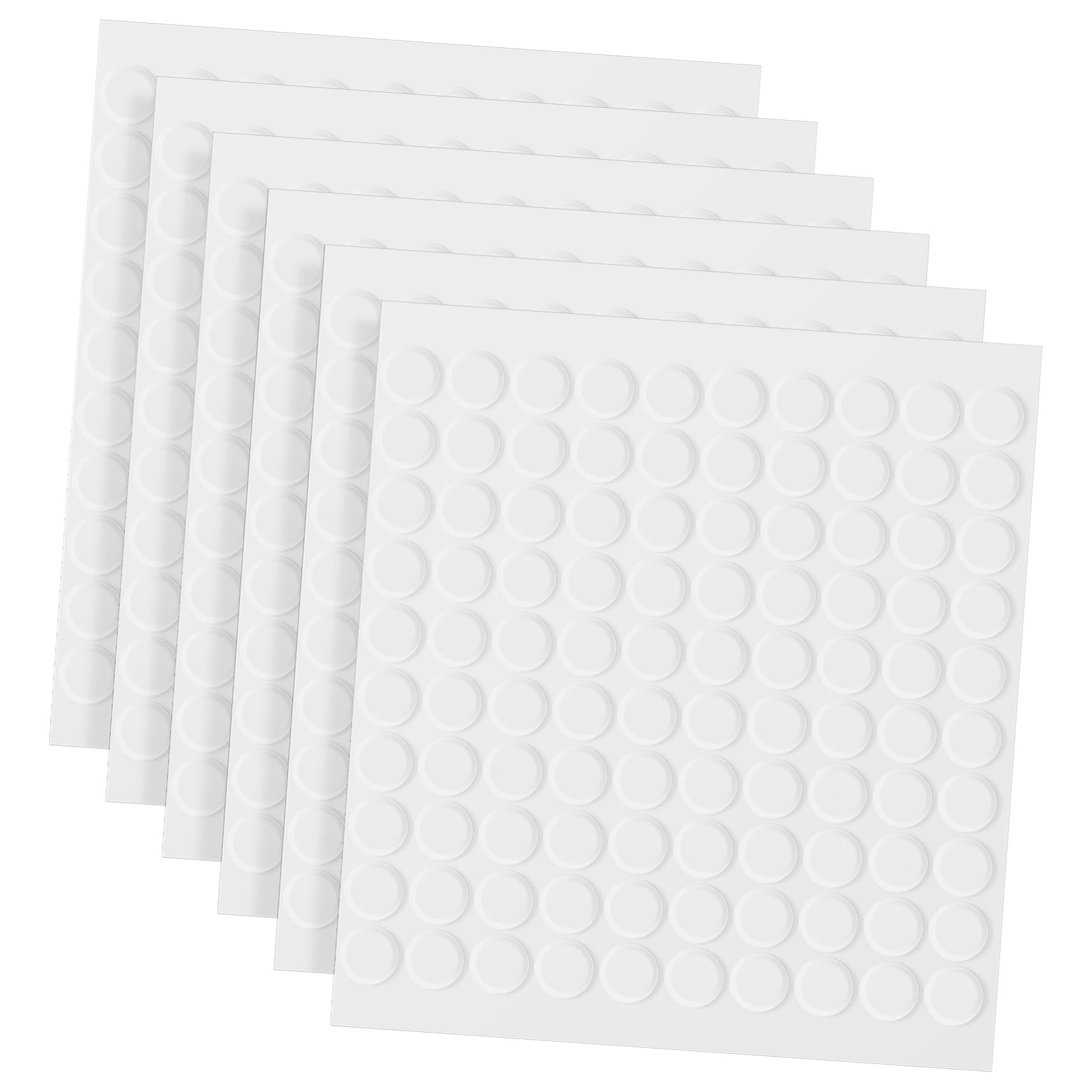 KALLORY Double Sided Removable Adhesive Dots 600 Pack for Wall Sticky Tack Double Sided Stickers No Damage No Marks