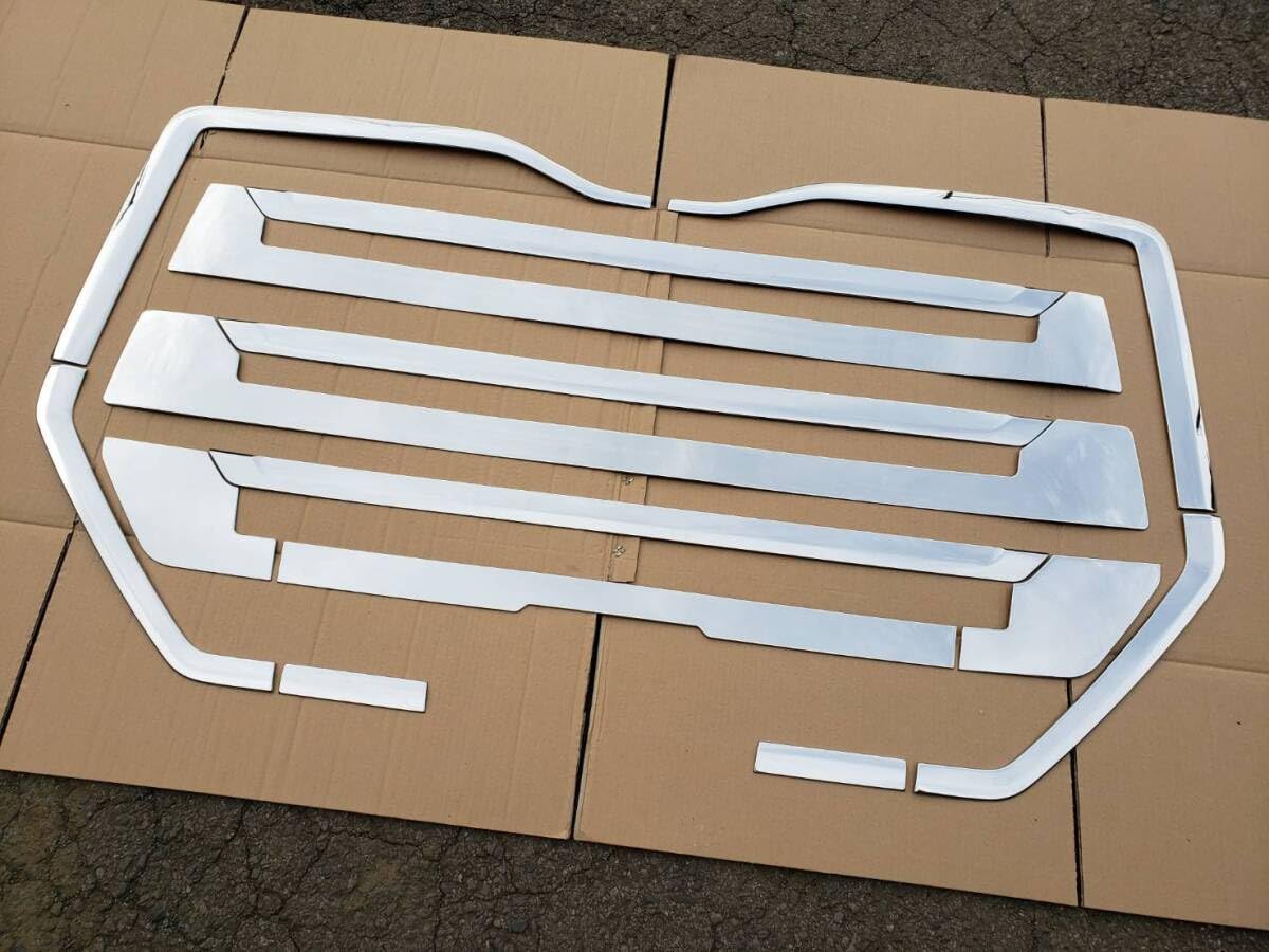 17クオン　フロントグリルカバー クロムメッキカバーセット　期間限定値下げ 17kuhakusenka01.jpg