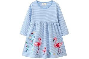 Charming Flamingo Cotton Dress