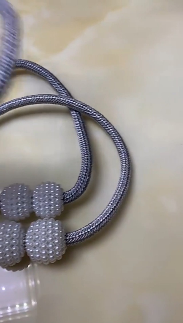 Paquete De 2 Alzapaños Magnéticos Para Cortina Con Imanes Modernos