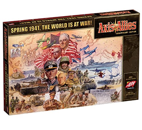 Avalon Hill Board Game Axis & Allies Anniversary Edition english