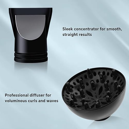 Miniatura 4 de Secador de pelo, 3500 vatios profesional de salón iónico con motor de CA, 3 ajustes de calor, 2 velocidades, botón de disparo frío, cerámica