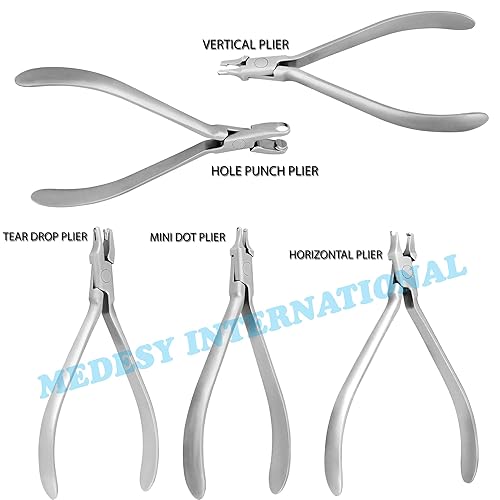 Miniatura 3 de Retenedor de ortodoncia Alicates Térmicos Alineador Transparente Agujero Invisible Perforador CE Dental 5 Unidades por MEDESY