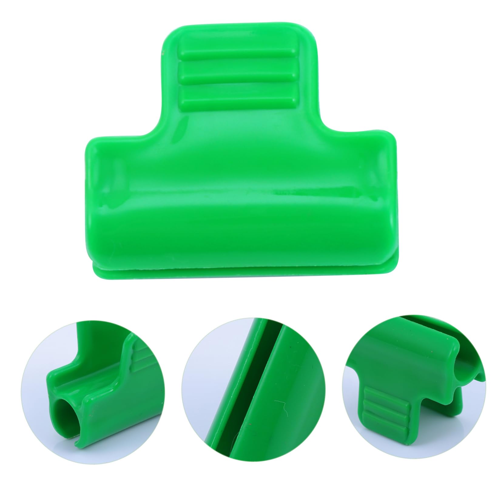 Gogogmee 30pcs Greenhouse Pipe Clamps Durable Netting Clips for Plant Covering Easy Attachment for Film for Garden and Row Covers