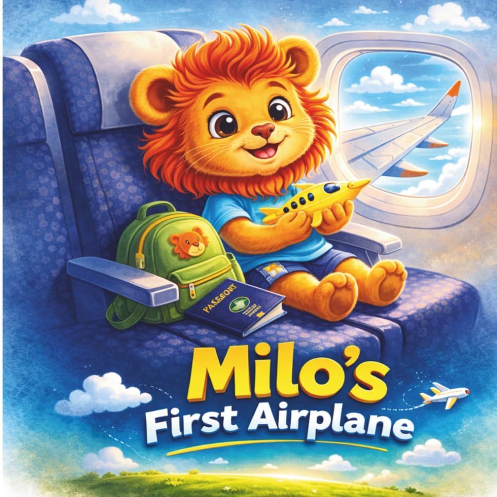 Milo’s First Airplane: A Gentle Story About Bravery, Flying, and Trying New Things (Milo Emotional Skills Series)