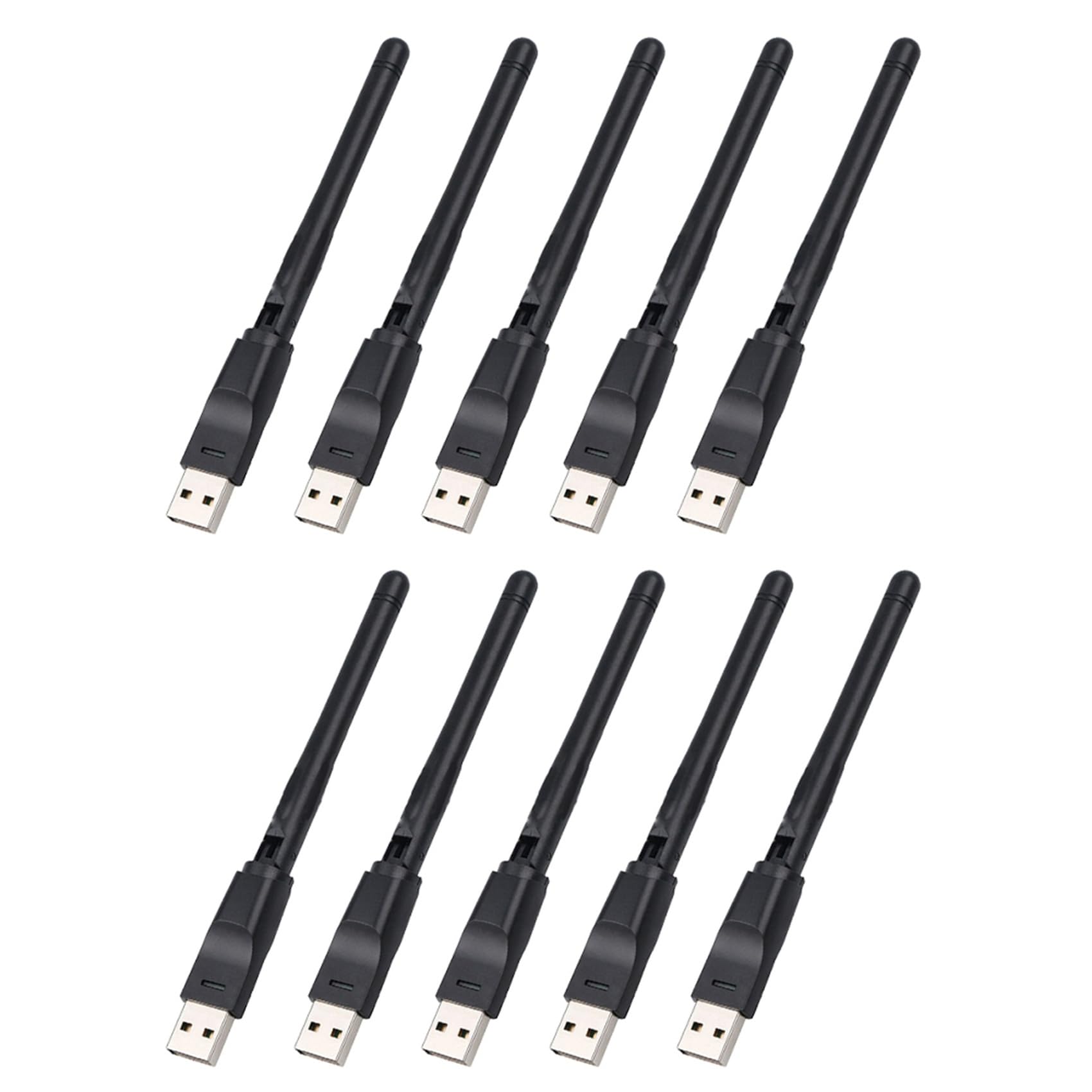 10X Carte sans RT5370 Adaptateur WiFi USB Portable 2,4 G 150 Mbps Antenne WiFi Récepteur WiFi USB pour PC et Boîtier TV