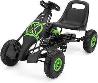 Xootz Pedal Go Kart | Venom and Viper Kids Ride-On Race Car with Gears, Handbrake and Adjustable Seat, Multiple Styles