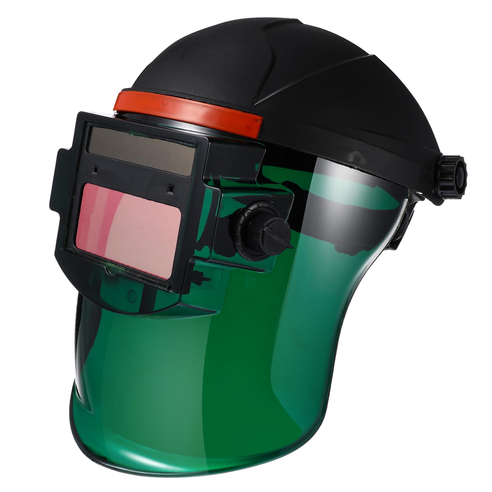 UKCOCO Masque De Soudure à Assombrissement Automatique Rechargeable Solaire Casque De Soudage Pc Transparent avec Large Champ pour Soudage à Argon Et Tig