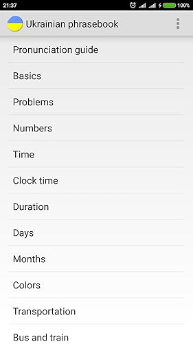 Ukrainian phrasebook