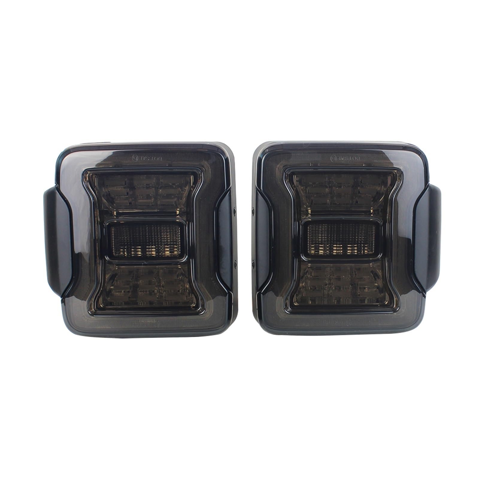 Conjunto de luces traseras negras para Jeep Wrangler JK 8