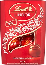 1 Caixa de 37g, Bombons de Chocolate Suiço, Lindt Lindor