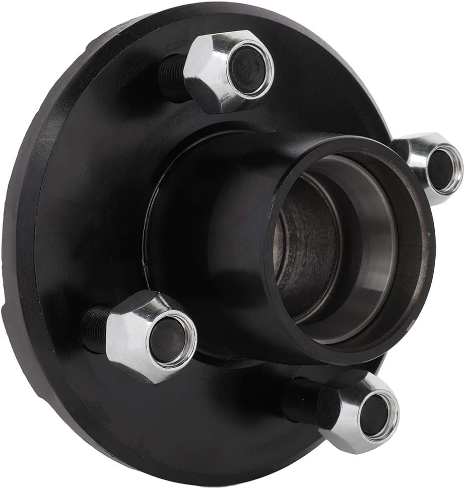 Buy ECCPP Boat Trailer Hub Kit 4 Bolt 11/16 L44649 Black Round