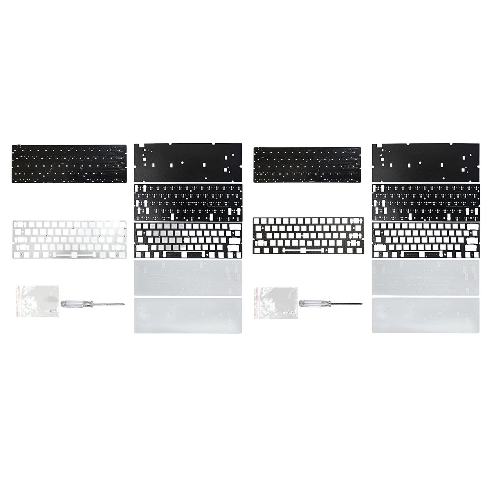 GH60 Layout PCB Colore Luce sotto Glow Accessori Inclusi Competitive Gaming Tastiera