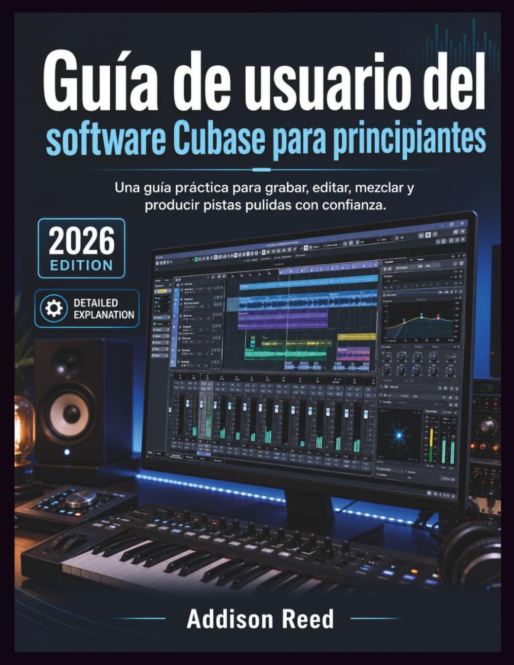 Guía de usuario del software Cubase para principiantes: Una guía práctica para grabar, editar, mezclar y producir pistas pulidas con confianza.