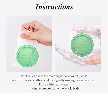AICHUN BEAUTY Handmade Essence Soap (Aloe Vera & Hyaluronic Acid)