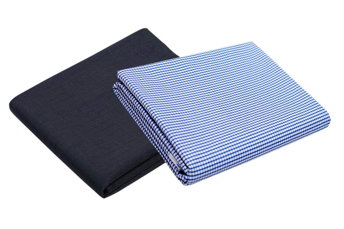 kundan sulz gwalior Men's Cotton Unstitched Shirt & Trouser Fabric (Multicolor; Free Size)-picture-16