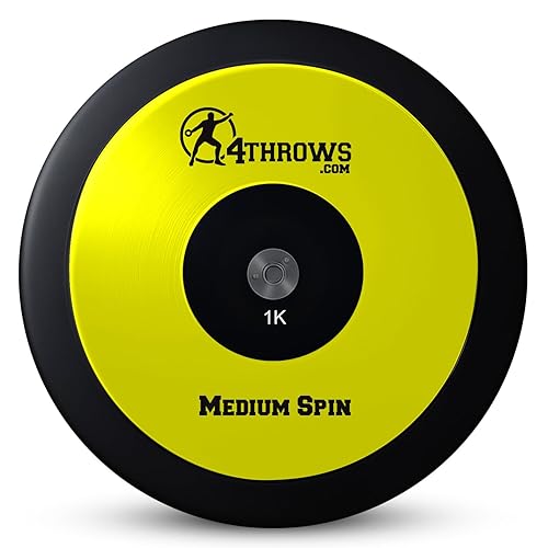 Medium Spin Competition Discus for Track & Field, High School,