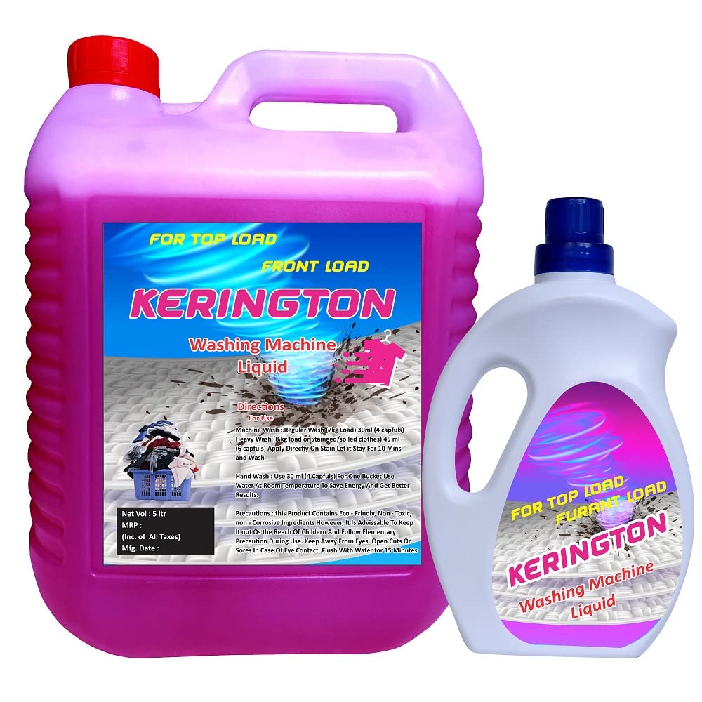 Buy Kerington Heavy Washing Machine Liquid Detergent For Top Load And