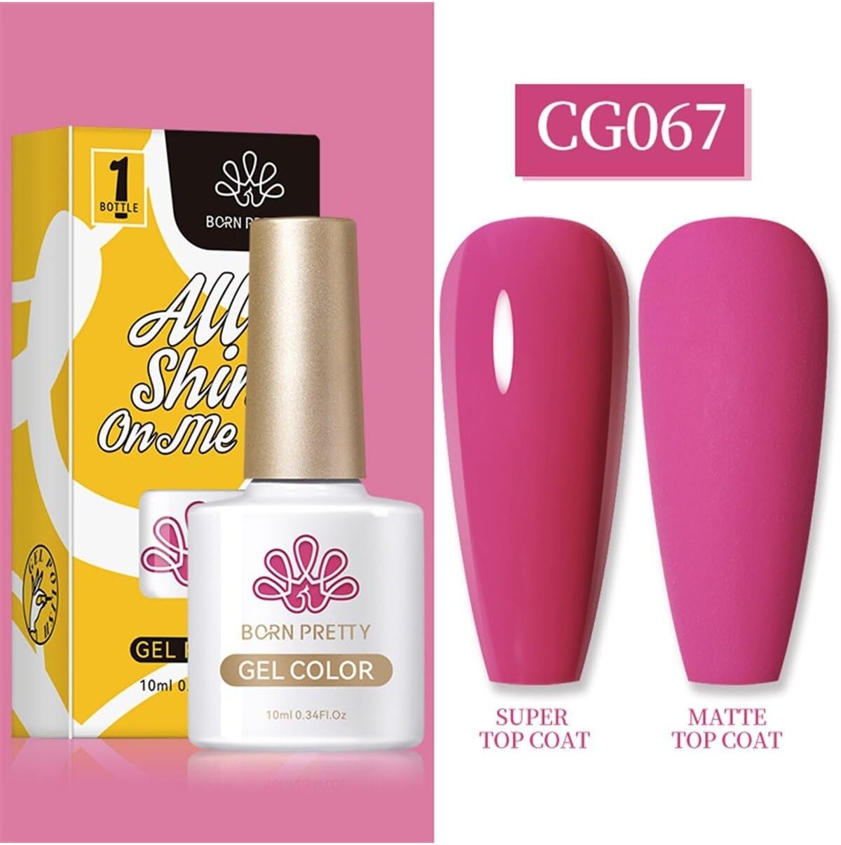 Born Pretty 10 Ml Sılky Whıte Serisi Kalıcı Oje Cg067 (55845) 2670