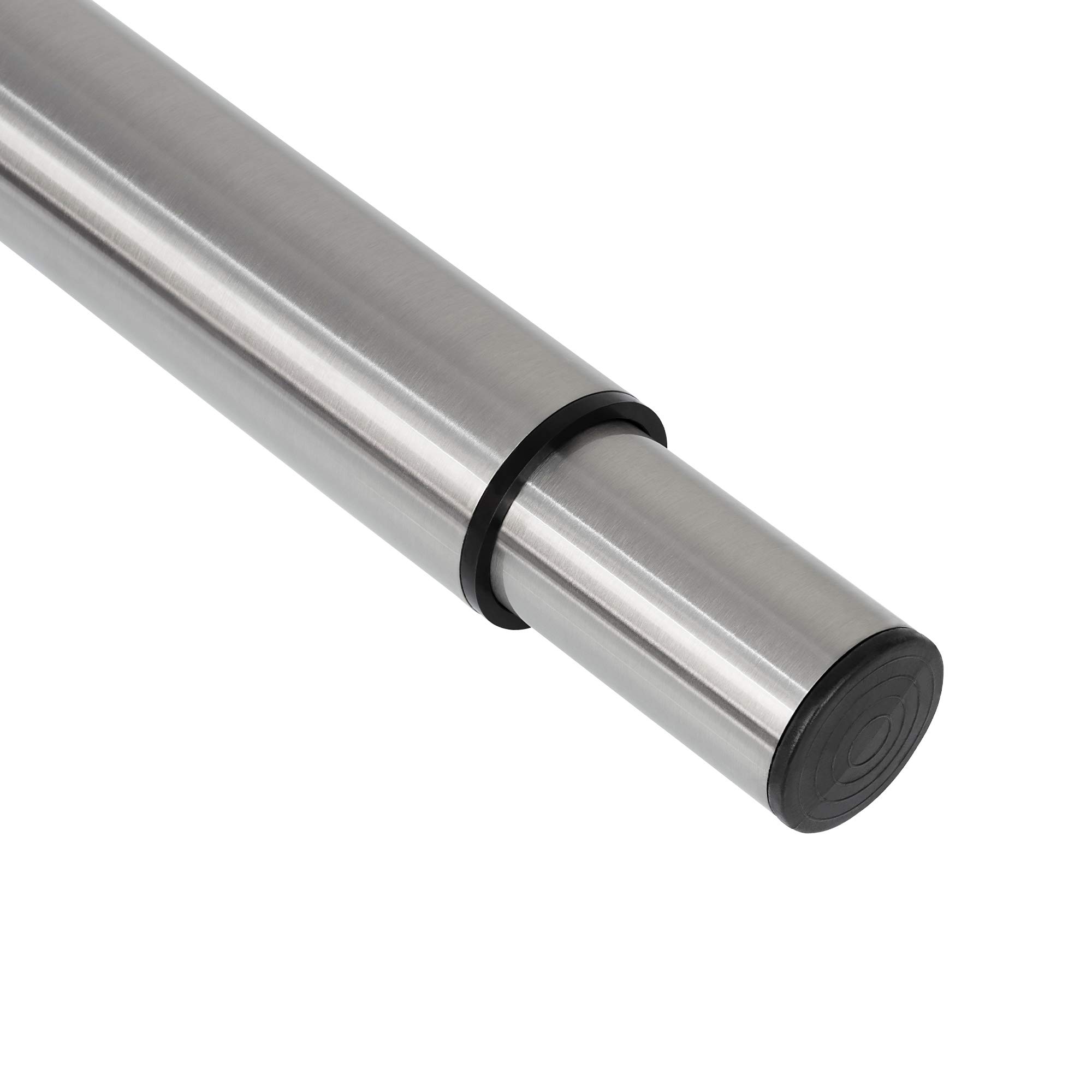 Gedotec Patas para Muebles Acero Inoxidable, Patas de Mesa Ajustables en Altura + 330 mm, pie de Mesa de Metal Force, Altura Ajustable 710-1100 mm