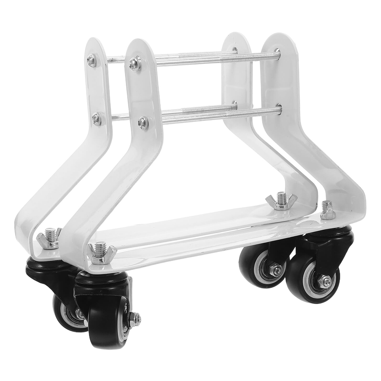 Support pour radiateur à roulettes silencieuses avec freins pour chauffage mobile