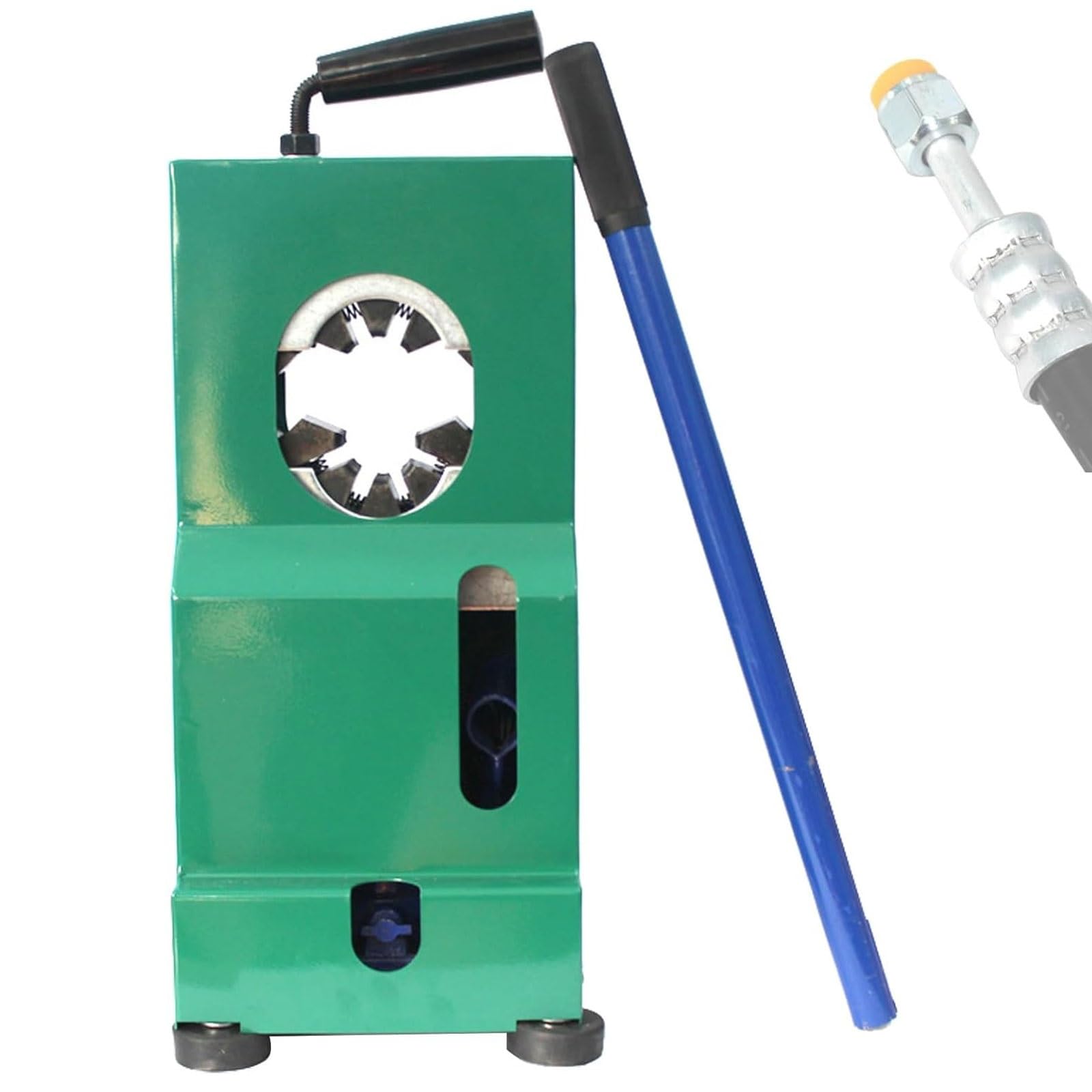 Eiwitany High Pressure Hydraulic Hose Crimper Tool, Manual Crimping Machine For Automotive, Industrial & Plumbing Pipes,For Special Shaped Tubes.