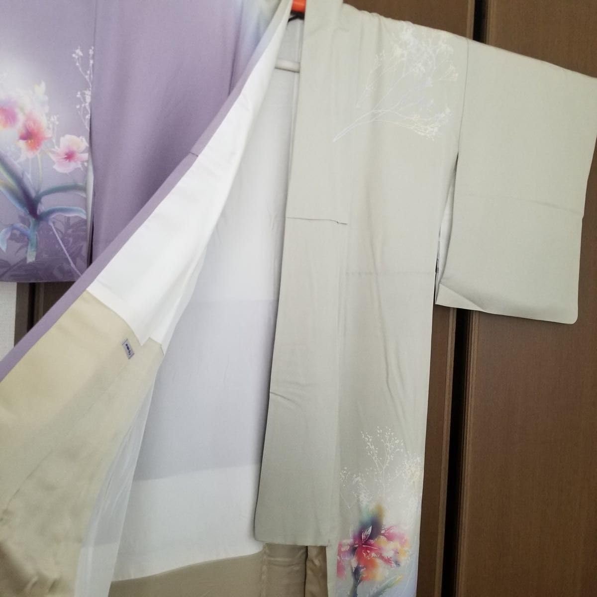 Amazon.co.jp: 日展作家 山本唯与志 着物 訪問着 レリーフ染め 坂本 