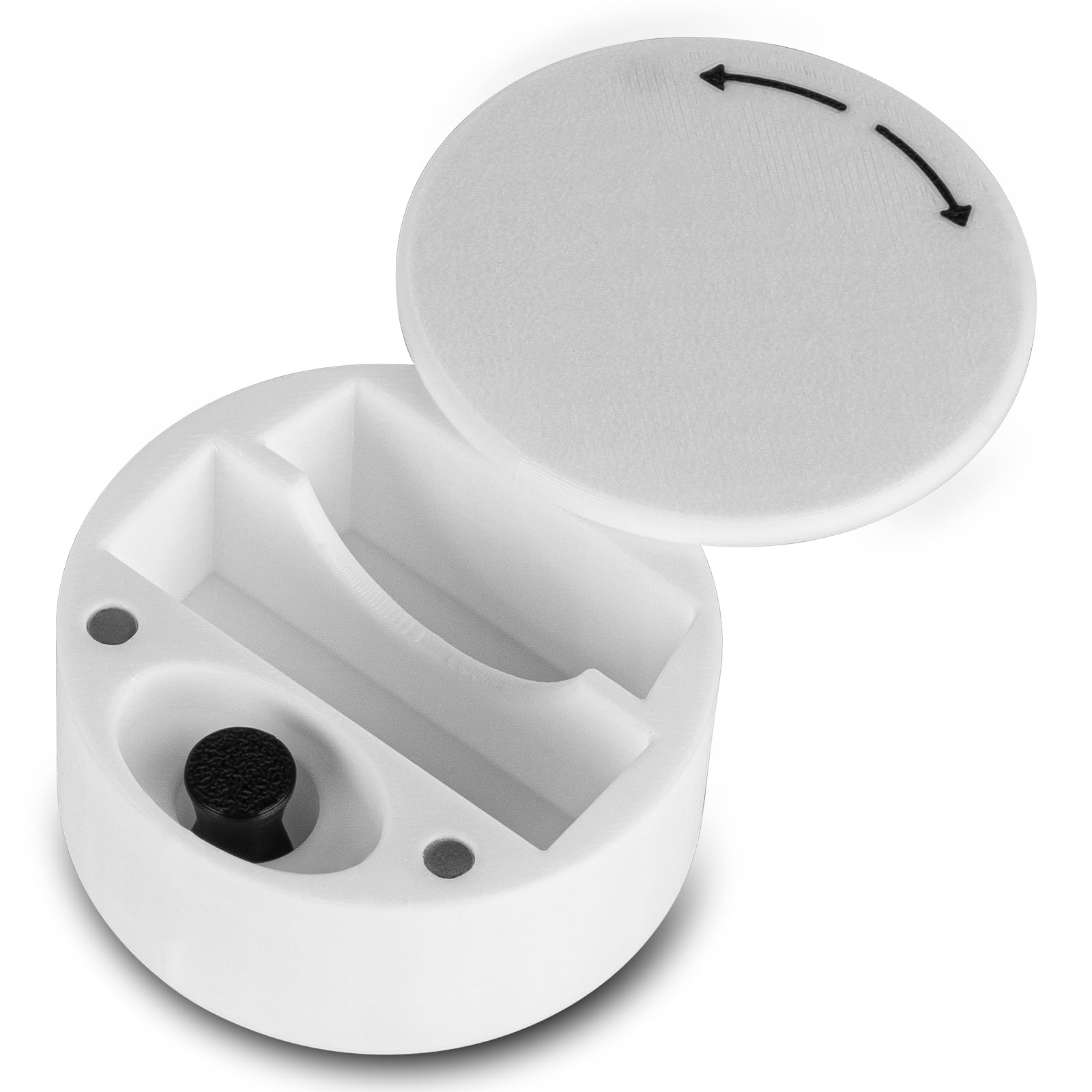Small Travel Case for Intake Breathing Strip Magnetic Refill Applicator Holds Up to 14 Tabs Compact for Snoring