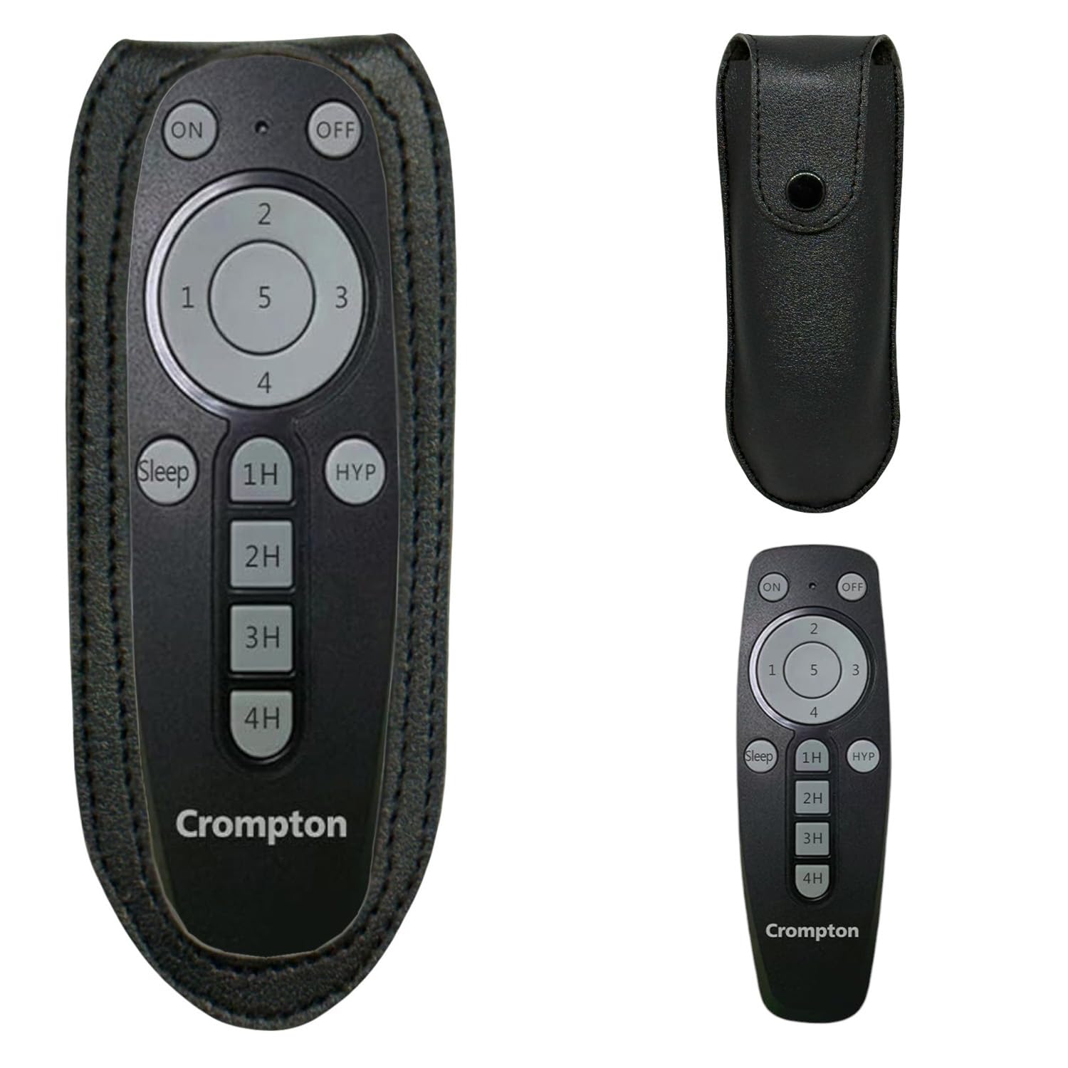 Zaoma Flip Case Cover Compatible for Remote of Crompton Energion Hyperjet BLDC Ceiling Fan with Remote (Please Match The Image with Your Existing Remote Before Placing The Order) (FANREM_409_BLK)-picture-32