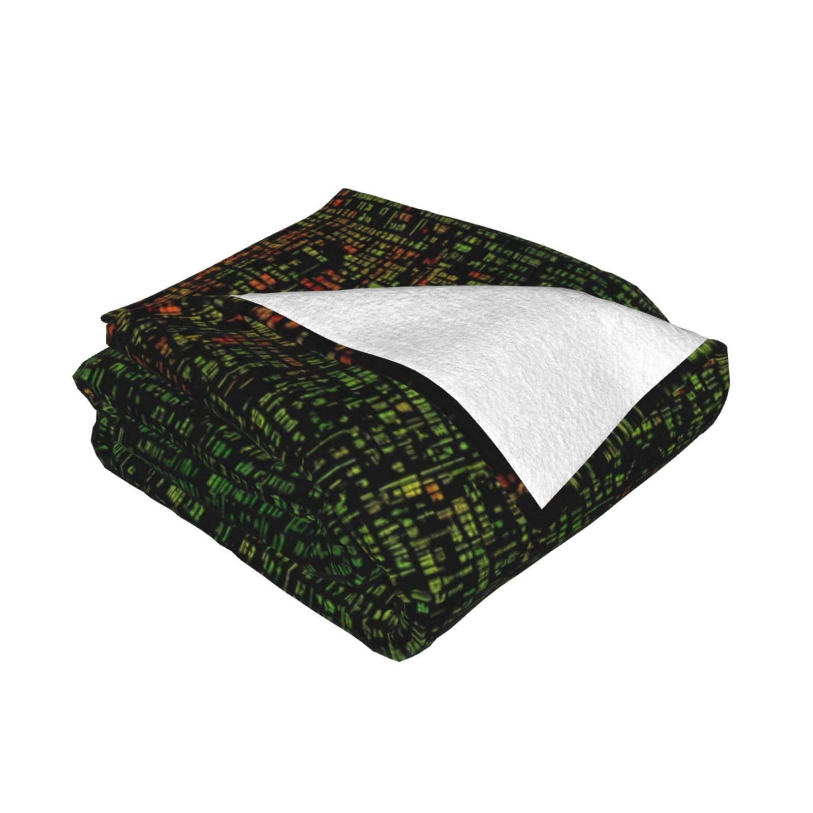 Gewichtete Mathematikformel-Decke, 76,2 x 101,6 cm, weiches Flanell, wendbar, gemütlich, extra warm, Decke für Bett, Couch