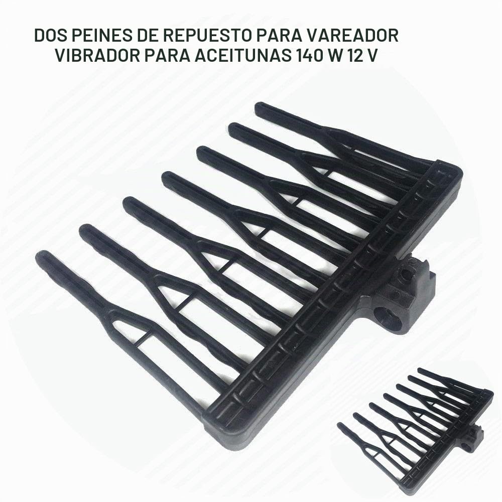 Vareador de aceitunas eléctrico, 1000 golpes por minuto, 140 W, batería de 12 V