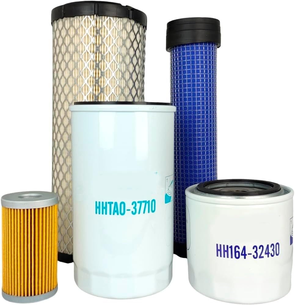Replacement For Filter Kit 77700-03360 Fit for Kubota L4600F L4600 L4400 L3940 L4240 L3540 L3240 Mod-G8U-4156