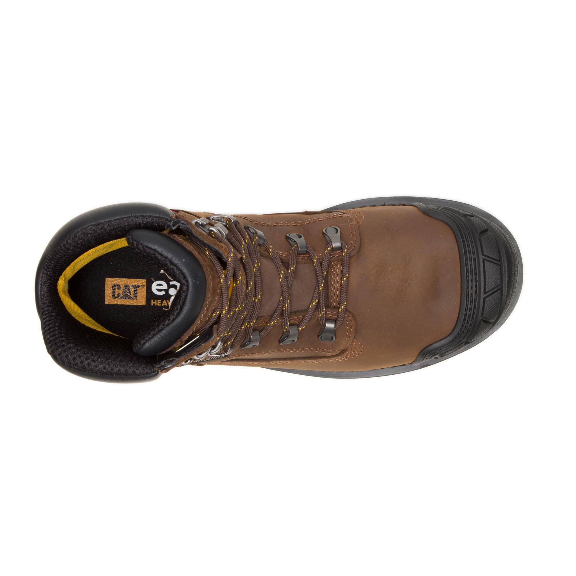 Botas de trabajo con punta compuesta impermeable para hombre Excavator XL de 6 pulgadas, Café Oscuro, 10 7