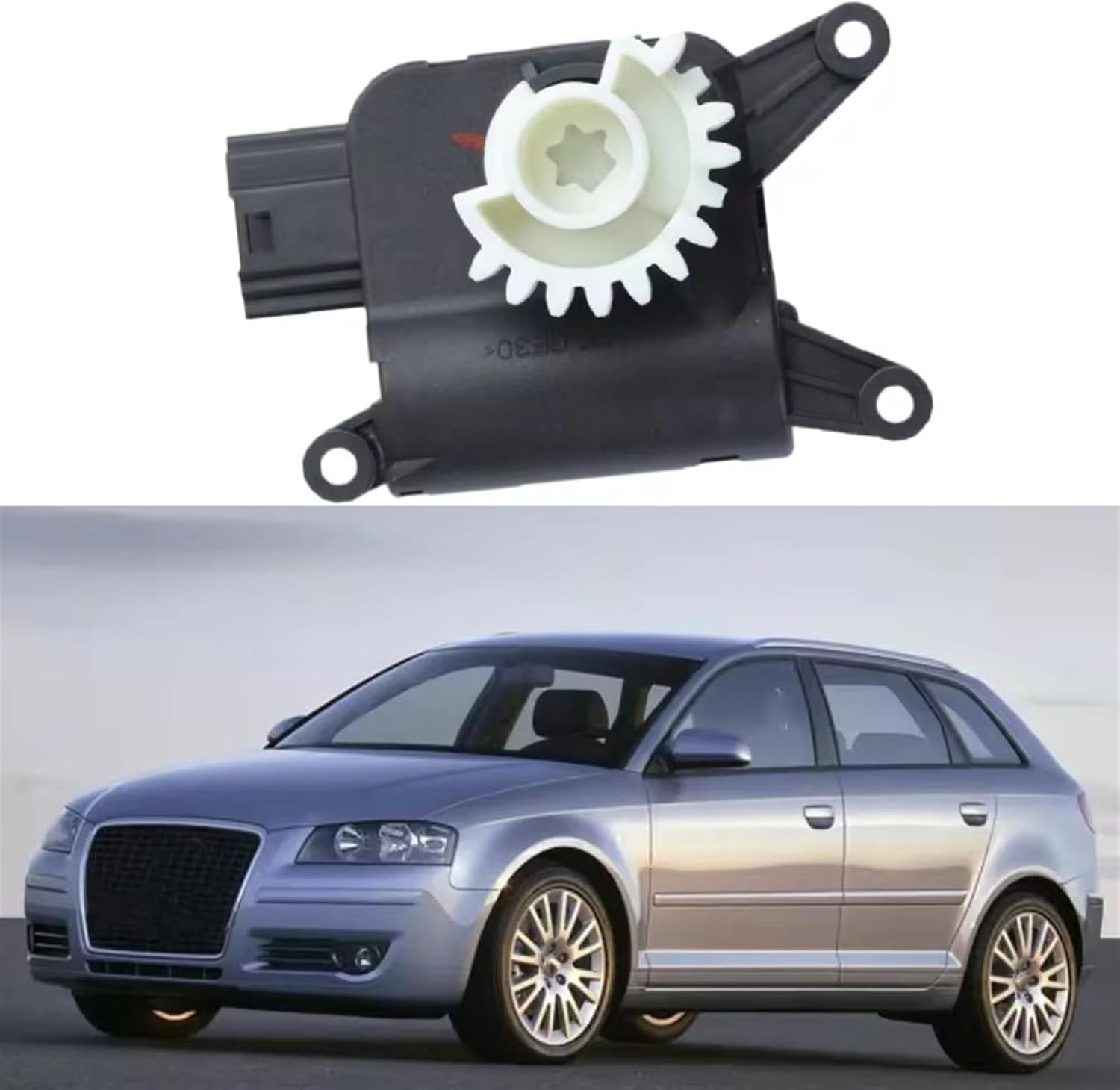 Car Temperature AC Actuator, for VW, for Rabbit 2006 2007 2008 2009 Car HVAC Heater Air Blend Door Actuator 1K0907511C