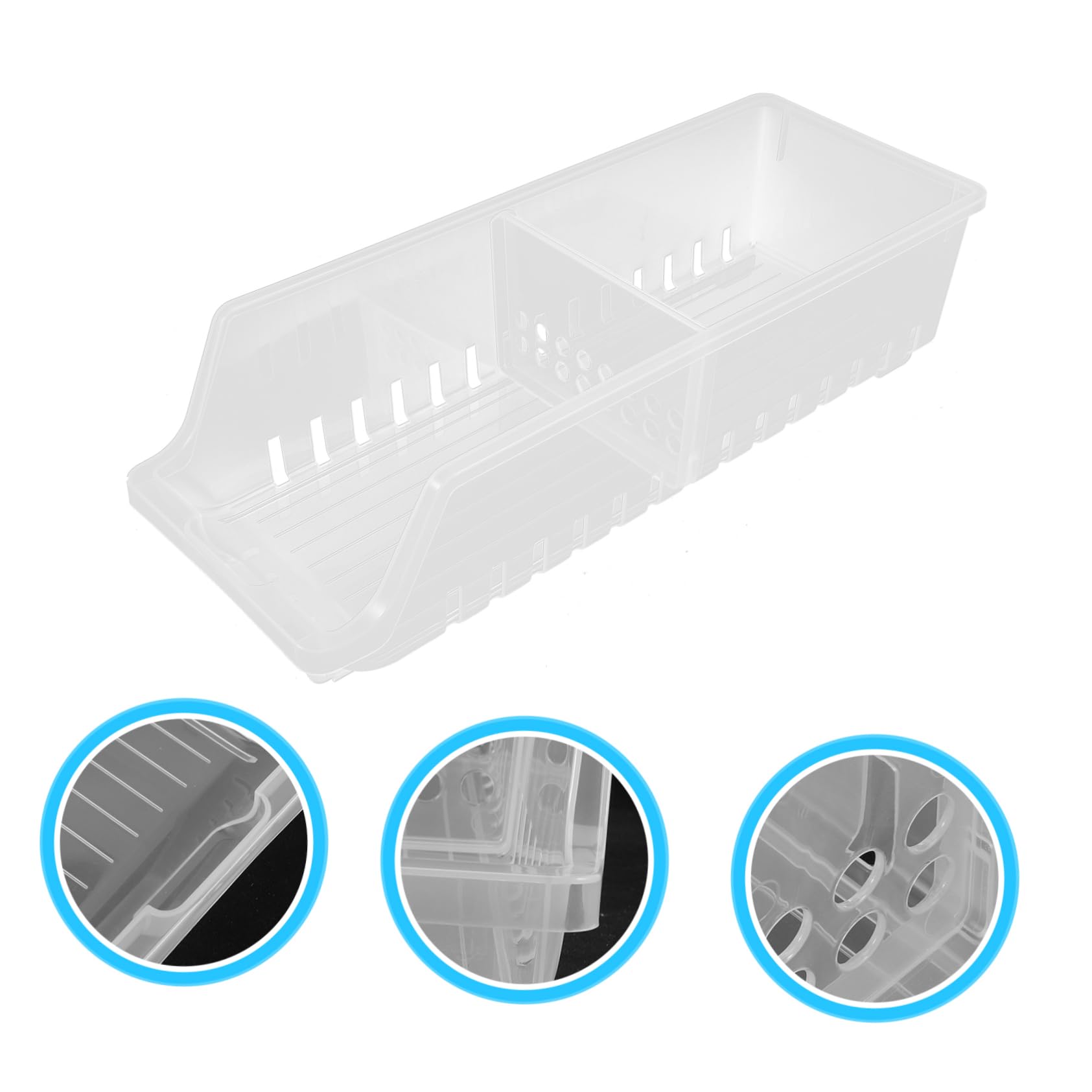 Ciieeo Dispensador de Latas para Frigorífico Organizador de Cocina Blanco | Pp, para Alimentos y Bebida en Lata, Identificación Rápida, Ordena el Refrigerador
