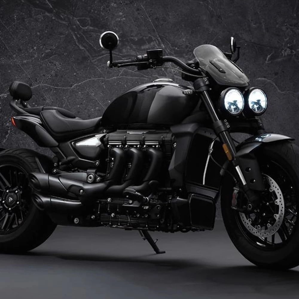 Lusterko wsteczne do Motocykla Motocyklowe Lusterk Pasuje Do Rocket 3 Street Triple S 765 765RS 765R 660 Prędkość 1200RS 1200RR Motocykl Lusterko Wsteczne Koniec Lusterka(1 set Diamond Shape)