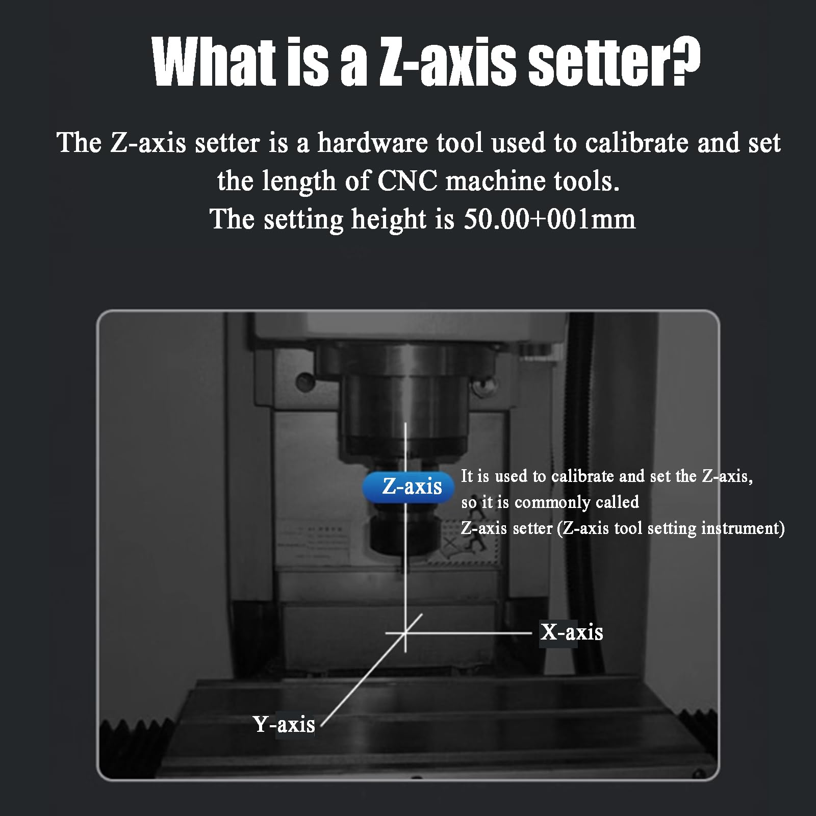 Amazon.com: THYXGS Dial Magnetic Z Axis Zero Pre-Setter Tool, Z
