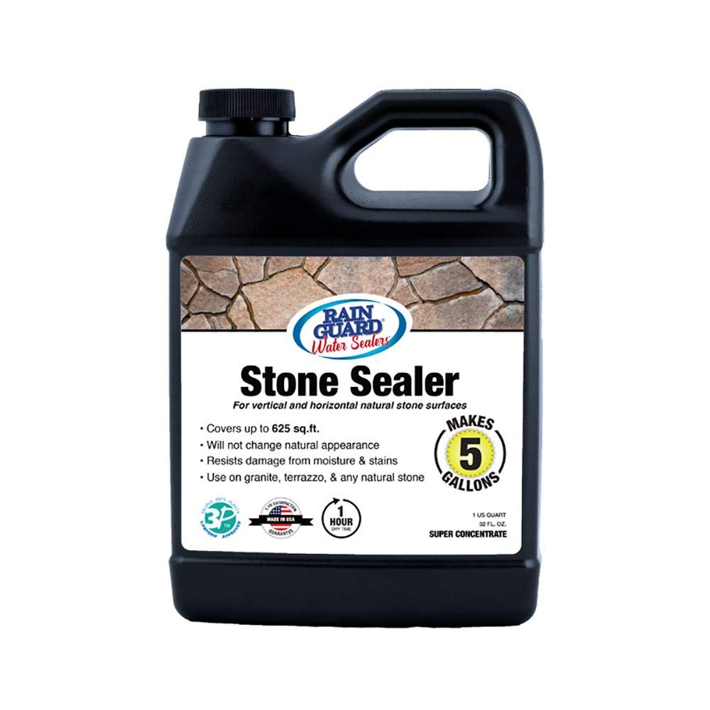 Limited Discount Rain Guard Water Sealers SP-6003 Stone Sealer Concentrate, 1 Quart Makes 5 gallons New Product Rain Guard Water Sealers SP-6003 Stone Sealer Concentrate, 1 Quart Makes 5 gallons