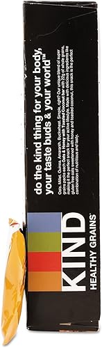 Miniatura 5 de Kind 18080 Barra de granos saludables avena y miel con coco tostado 12 oz 12caja