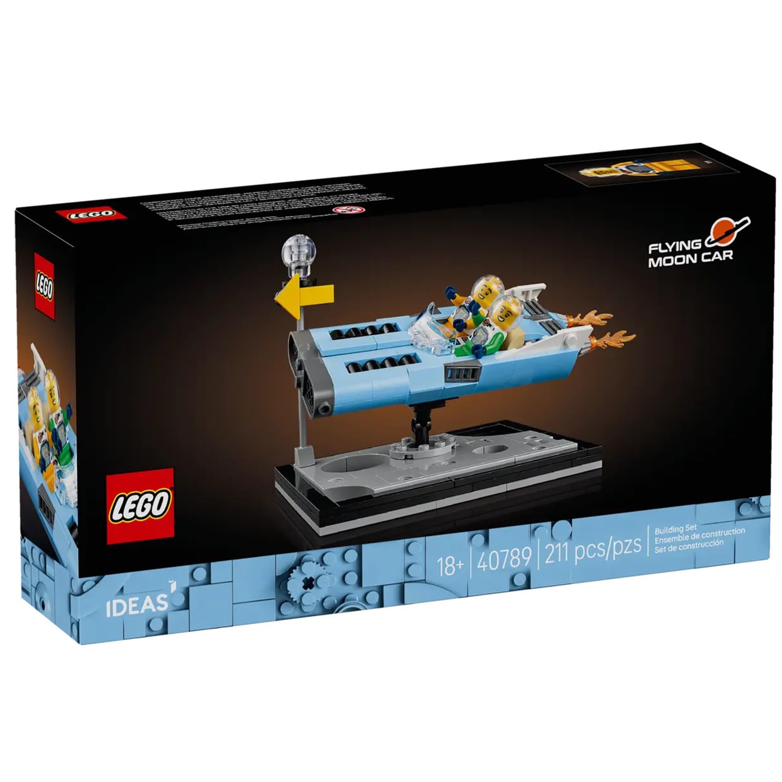 LEGO Ideas Flying Moon Car Building Set 40789, 211 Pieces, Multicoloured, Standard - Image 2