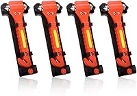 Vista 11 de SINSEN Juego de 3 martillos de seguridad para automóvil, herramienta de escape de emergencia, martillo de vidrio para ventana de auto, martillo