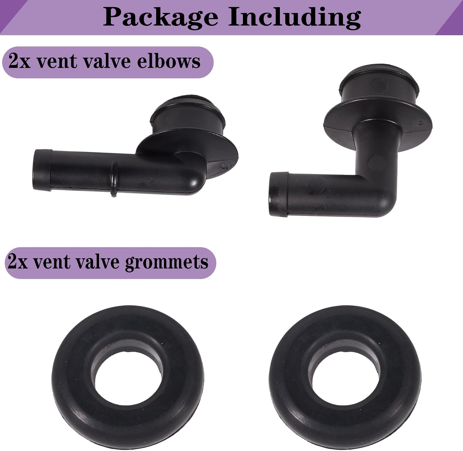 53013360AA For Jeep Grand Cherokee 4.0 PCV Valve 2000 2001 2002 2003 2004 Grand Cherokee Vent Valve Elbow & Grommet PCV CCV Vent Crankcase Vent Hose 4.0L 00 01 02 03 04 53030497 02946079.