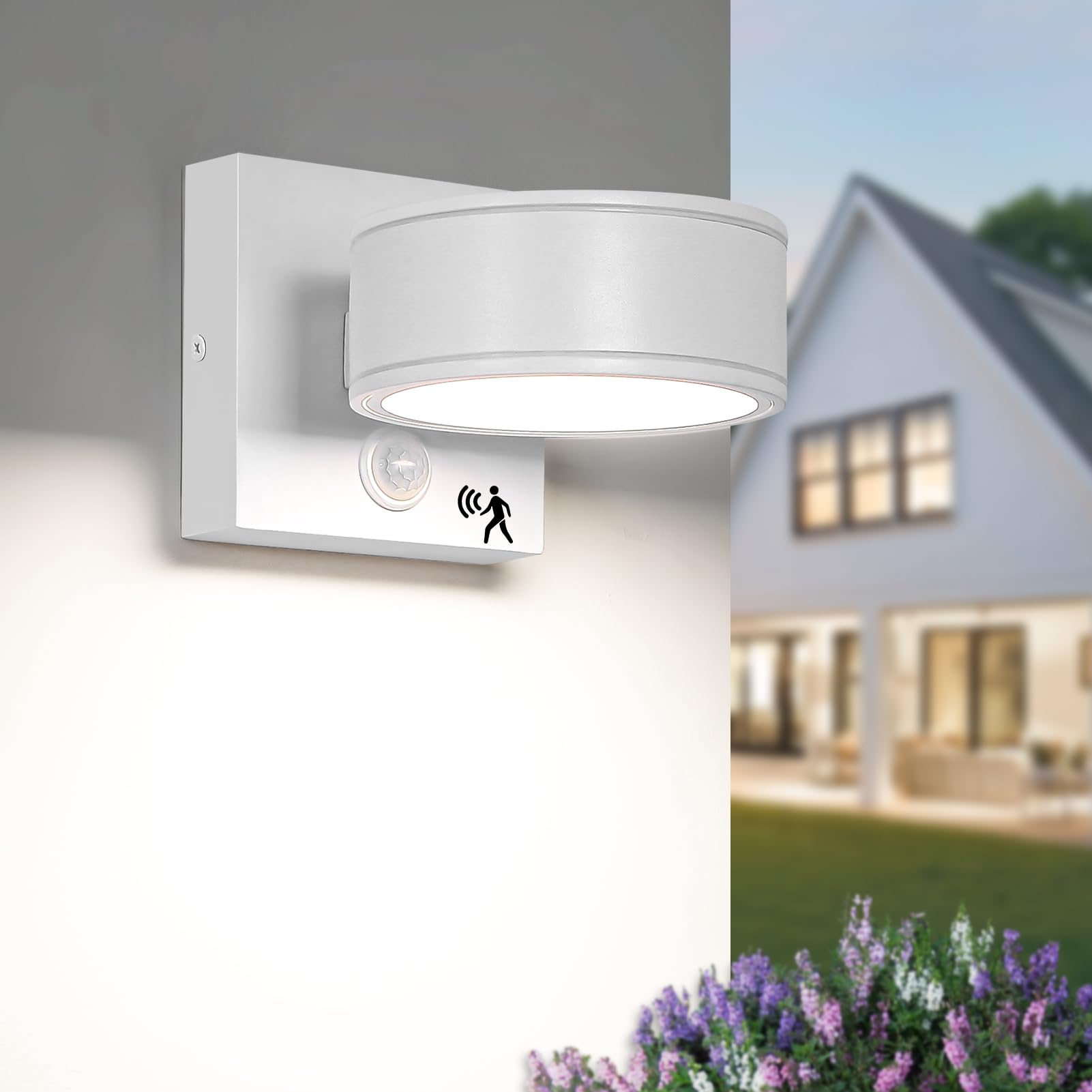 Photo 1 of Double Century Motion Sensor Outdoor Light