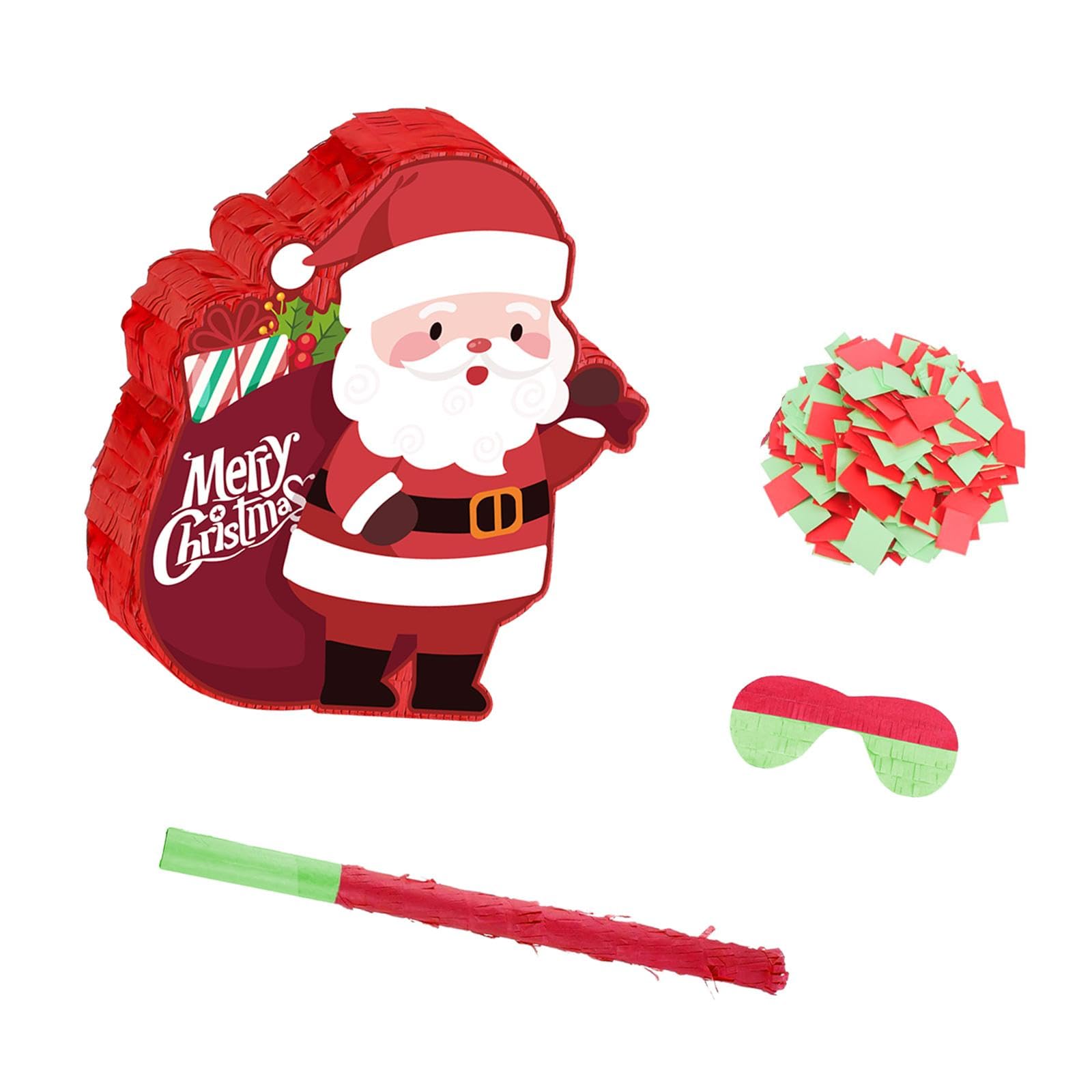 Piñata de Papá para Fiesta - Kit Completo con Confeti, Vara y Mascarilla - Decoración para Fiestas Infantiles y Adultos