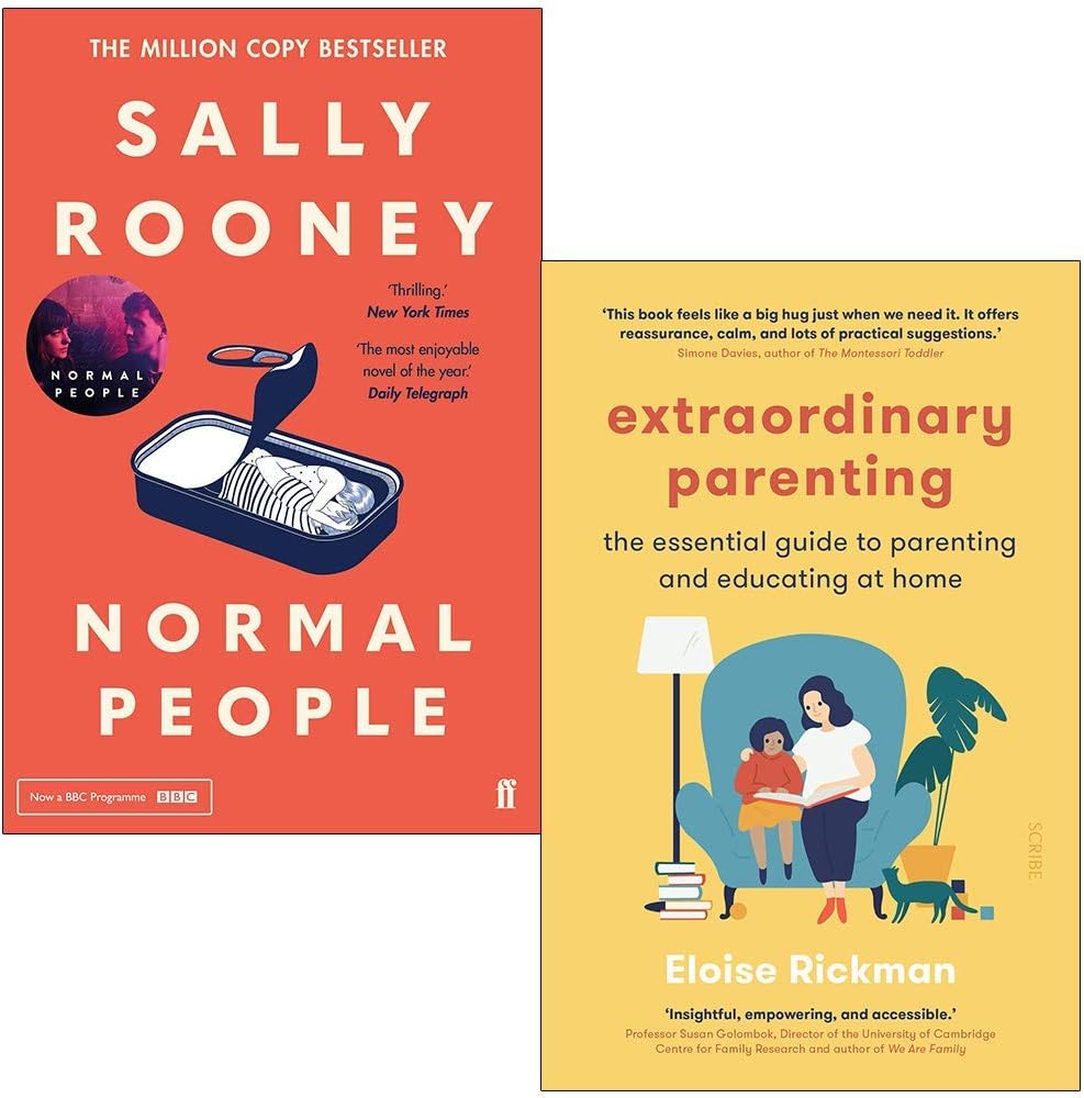 Normal People By Sally Rooney & Extraordinary Parenting By Eloise Rickman 2 Books Collection Set