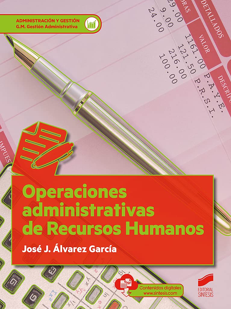 Operaciones administrativas de Recursos Humanos: 25 (Administración y Gestión)