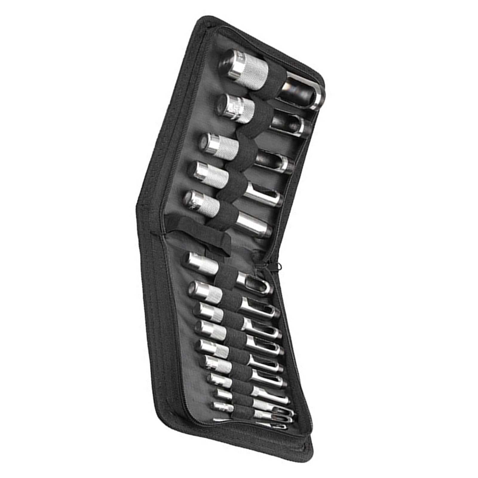 Jazuaiao 12/15 Pcs Leather Working Hollow Hole Punched Set Craft Working Tool Hole Punched Set 3mm-25mm